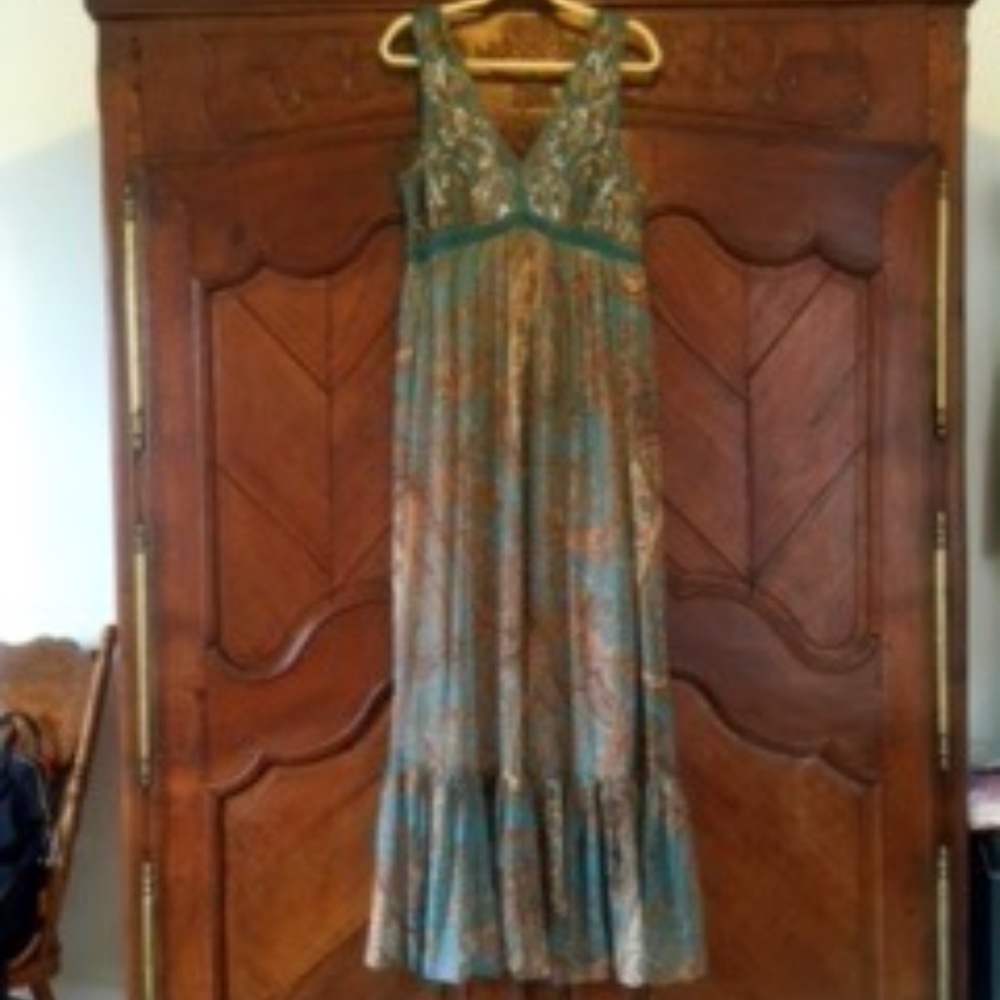 Anthropology, Bohemian/Gypsy long dress Size 12